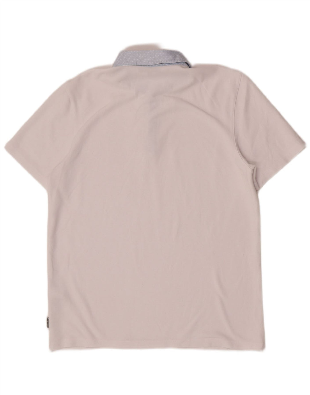 Ted Baker herre poloskjorte str. 3 Medium White Viscose
