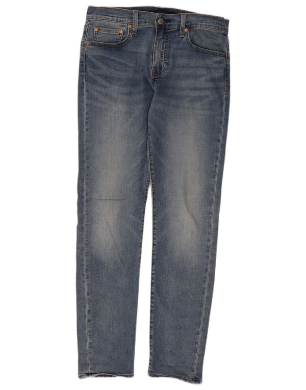 Levi's Mens 512 Slim Tapered Jeans W29 L32 Blue Cotton