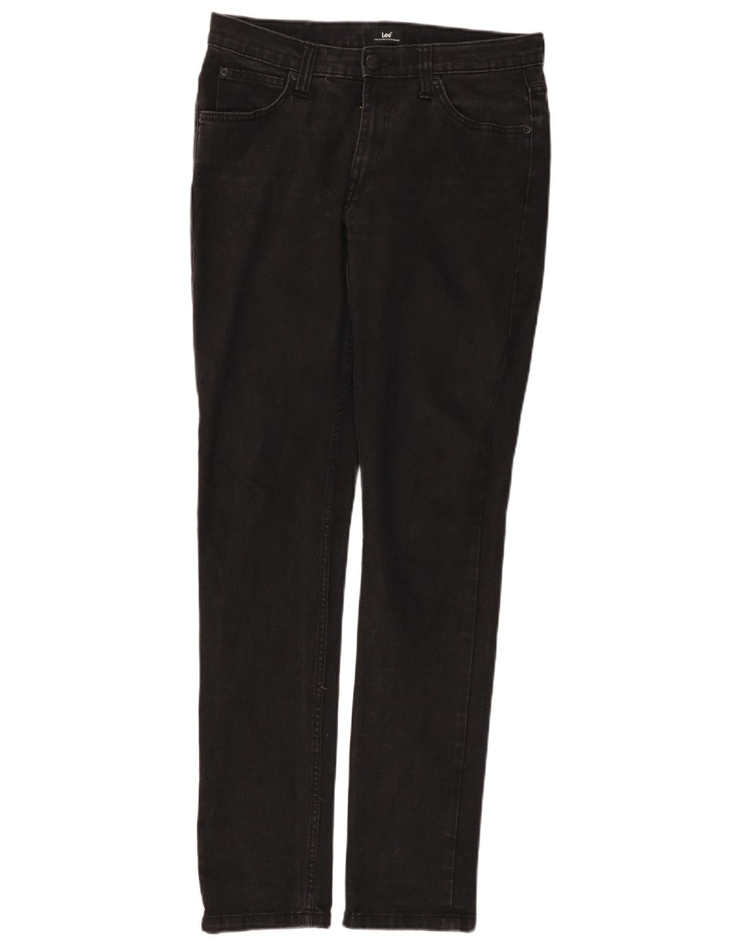 Lee Slim Jeans til mænd W32 L33 sort bomuld