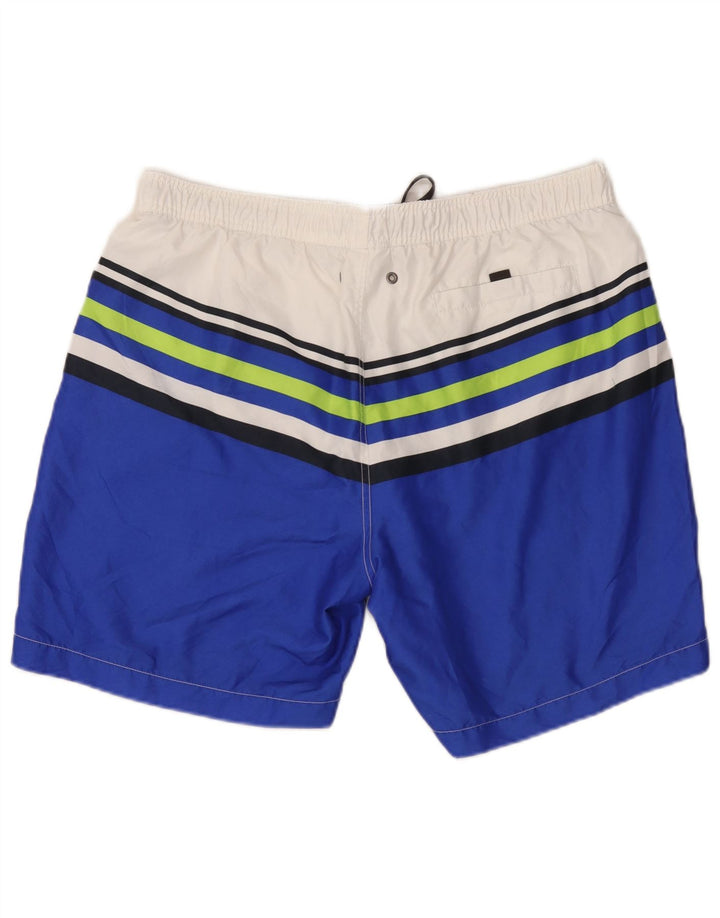 Calvin Klein Badeshorts til mænd XL Blå Colourblock Polyester