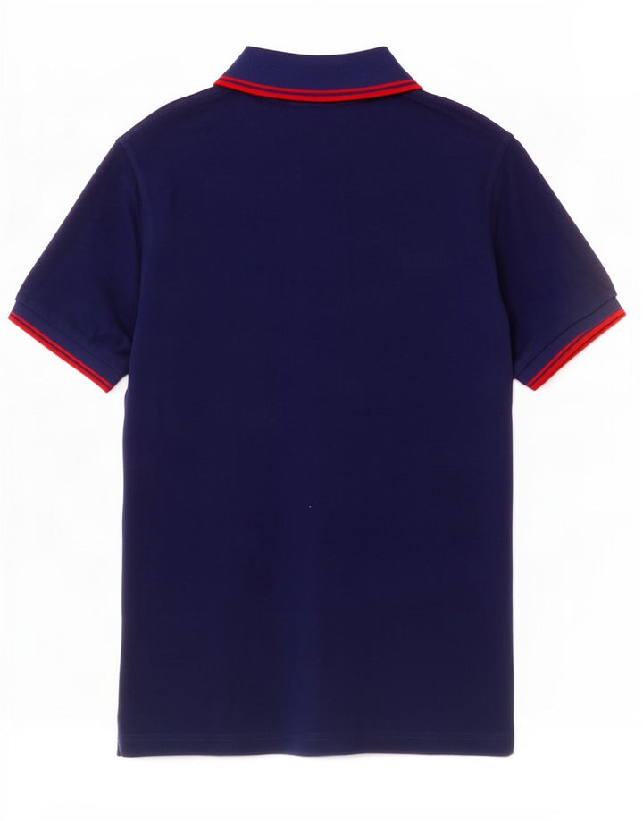 Fred Perry Herre Slim Fit Polo Shirt Lille marineblå bomuld