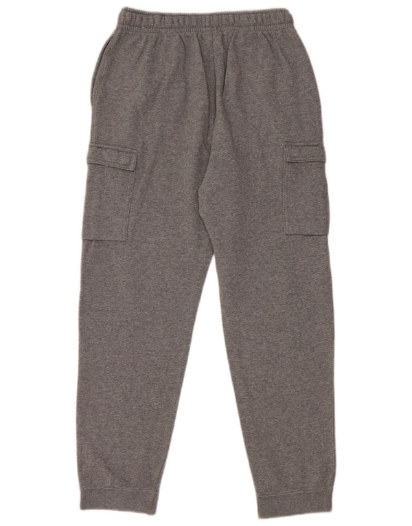 NIKE Boys Cargo træningsdragt Bukser Joggers 13-14 år XL Grå Flecked