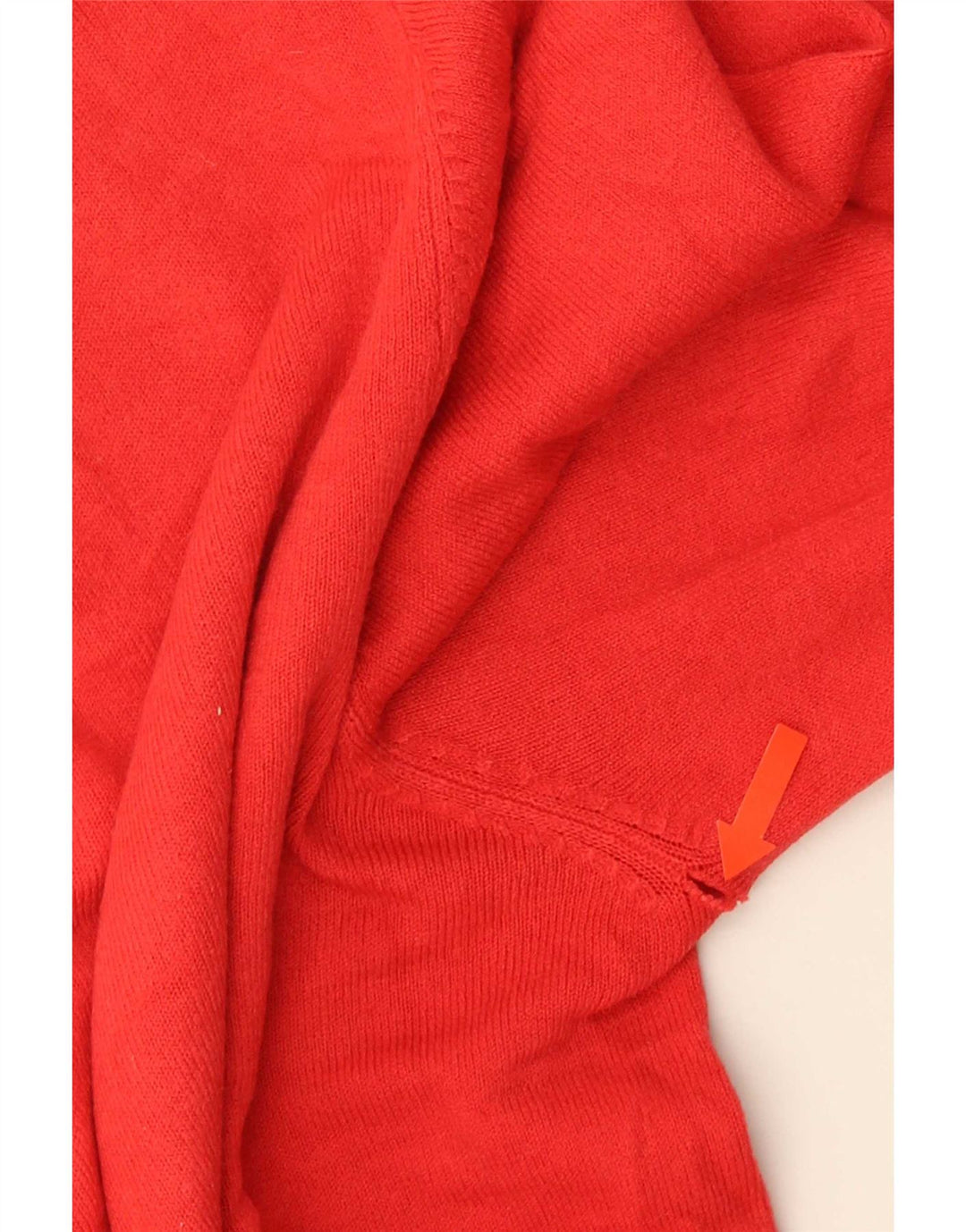 Marks & Spencer Herre Blue Harbor V-hals sweater Stor rød akryl