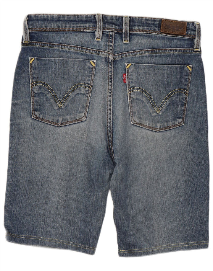 Levi's denimshorts til kvinder W32 store blå bomuld