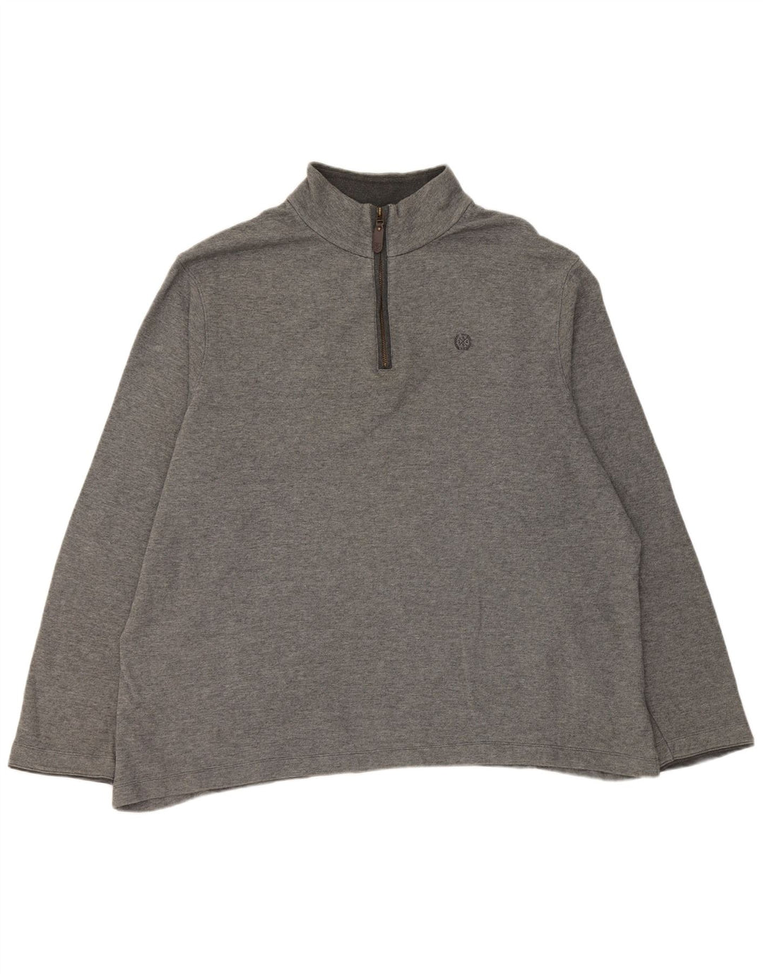 Marks & Spencer Sweatshirt med lynlås til mænd UK 47/49 2XL Grå