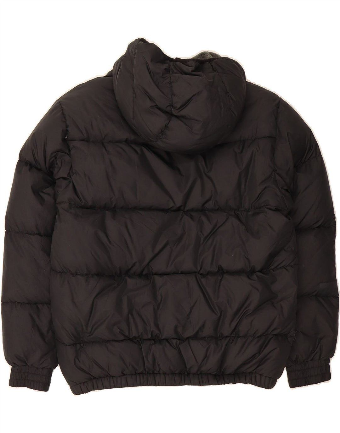 WOOLRICH Boys Hooded Padded Jacket 11-12 Years Black Nylon Vintage Woolrich and Second-Hand Woolrich from Messina Hembry 