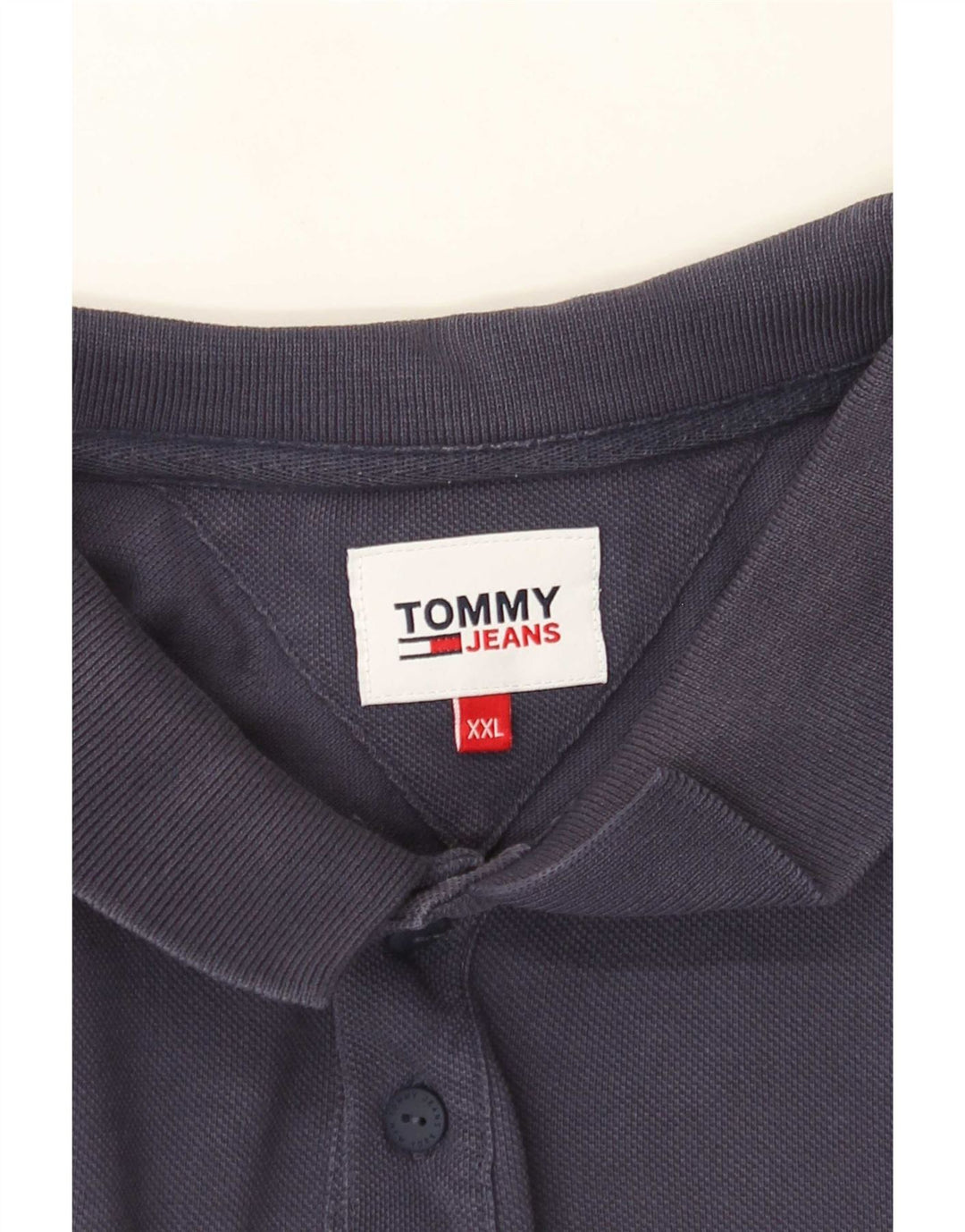 Tommy Hilfiger Herre Polo Shirt 2XL Navy Blue