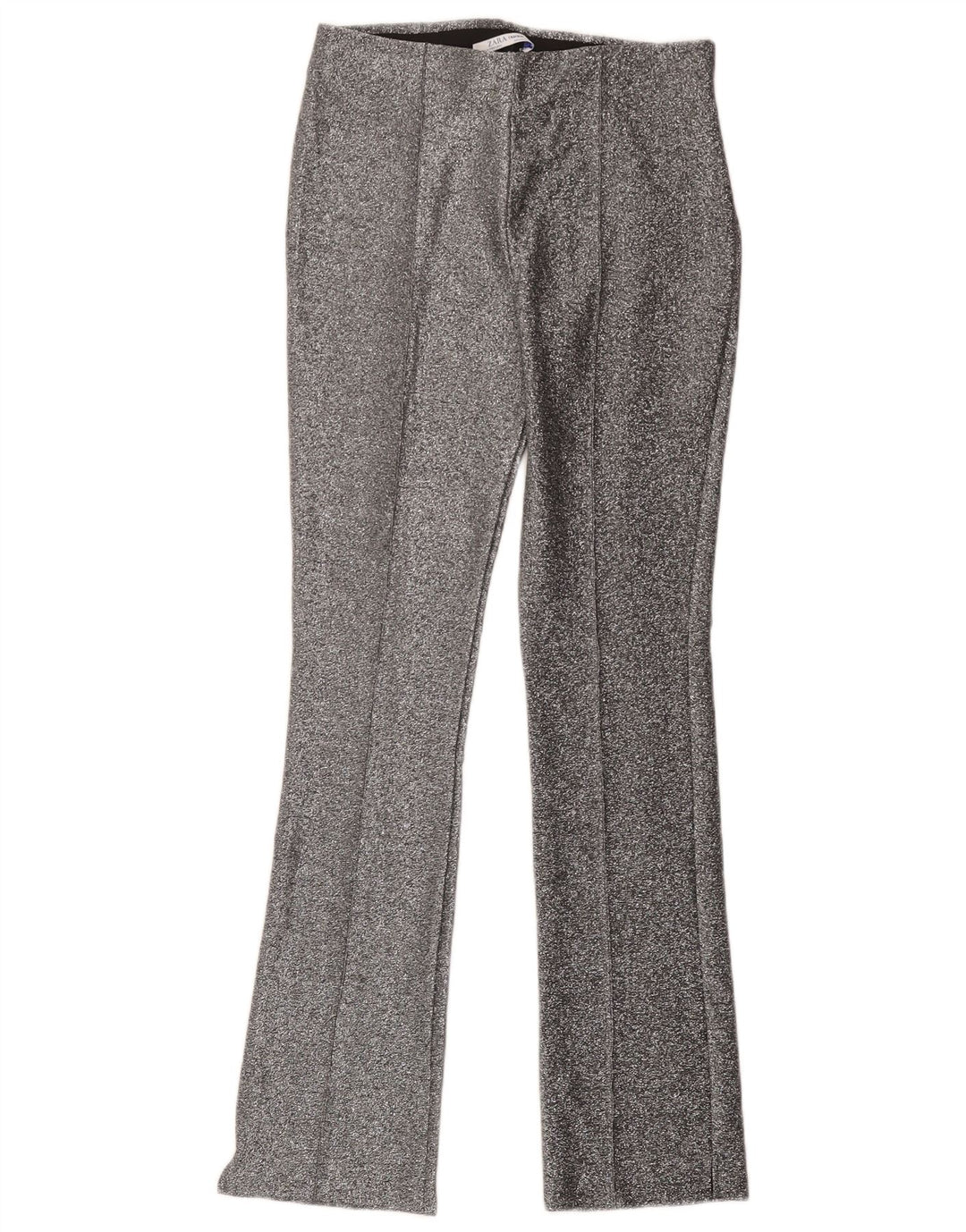 Zara Dame Trafaluc Bootcut Casual Bukser Medium W28 L30 Sølv
