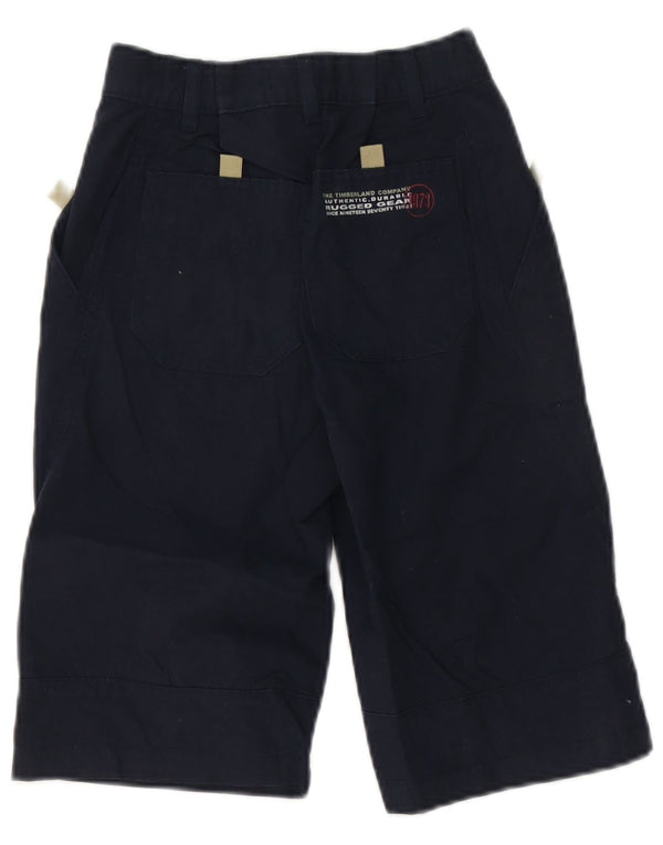 Timberland Boys Chino Shorts 7-8 år W22 Marineblå Bomuld