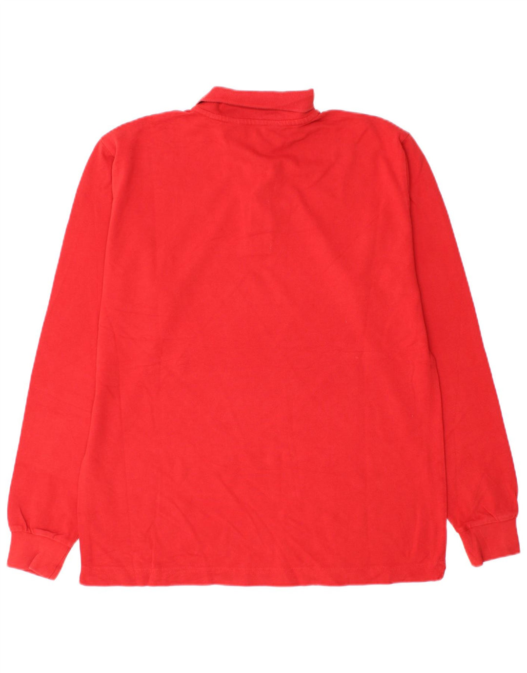 Kappa Langærmet Polo Shirt til mænd Medium Rød Bomuld