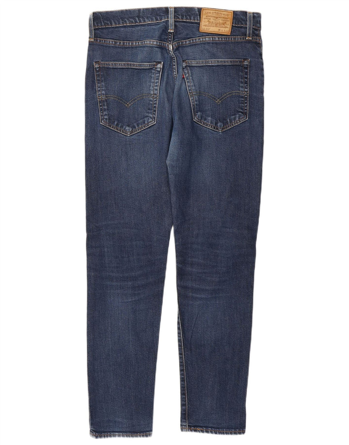 Levi's Herre 512 Slim Tapered Jeans W31 L32 Marineblå Bomuld