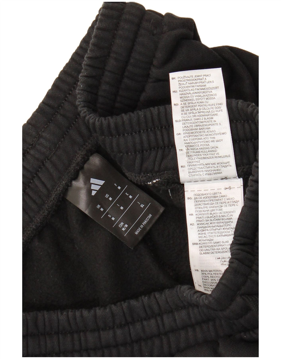 Adidas Træningsdragt til mænd Joggers Medium Sort Bomuld
