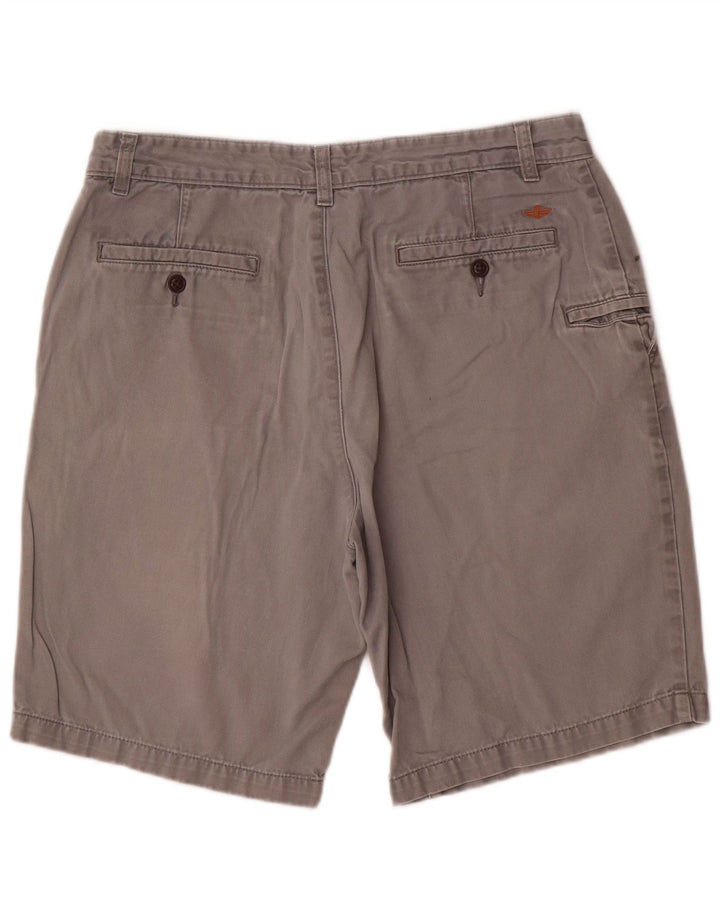 Dockers Chino Shorts til mænd W34 Large Grå Bomuld