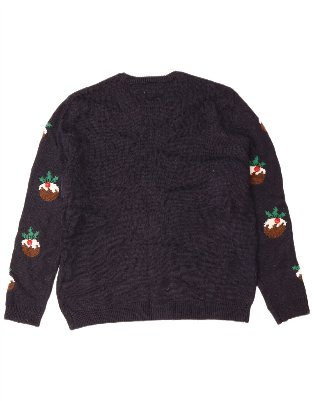 Marks & Spencer Dame sweater med rund hals DK 16 Stor marineblå