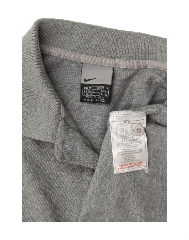 NIKE Mens Polo Shirt UK 39/41 Medium Grey Vintage Nike and Second-Hand Nike from Messina Hembry 