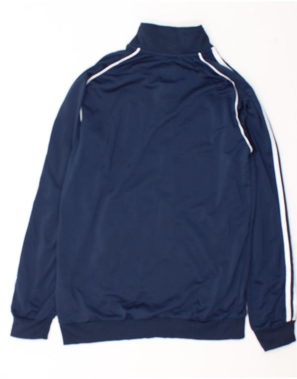 Adidas Herre Spartans Grafisk træningsdragt Top jakke Lille marineblå polyester