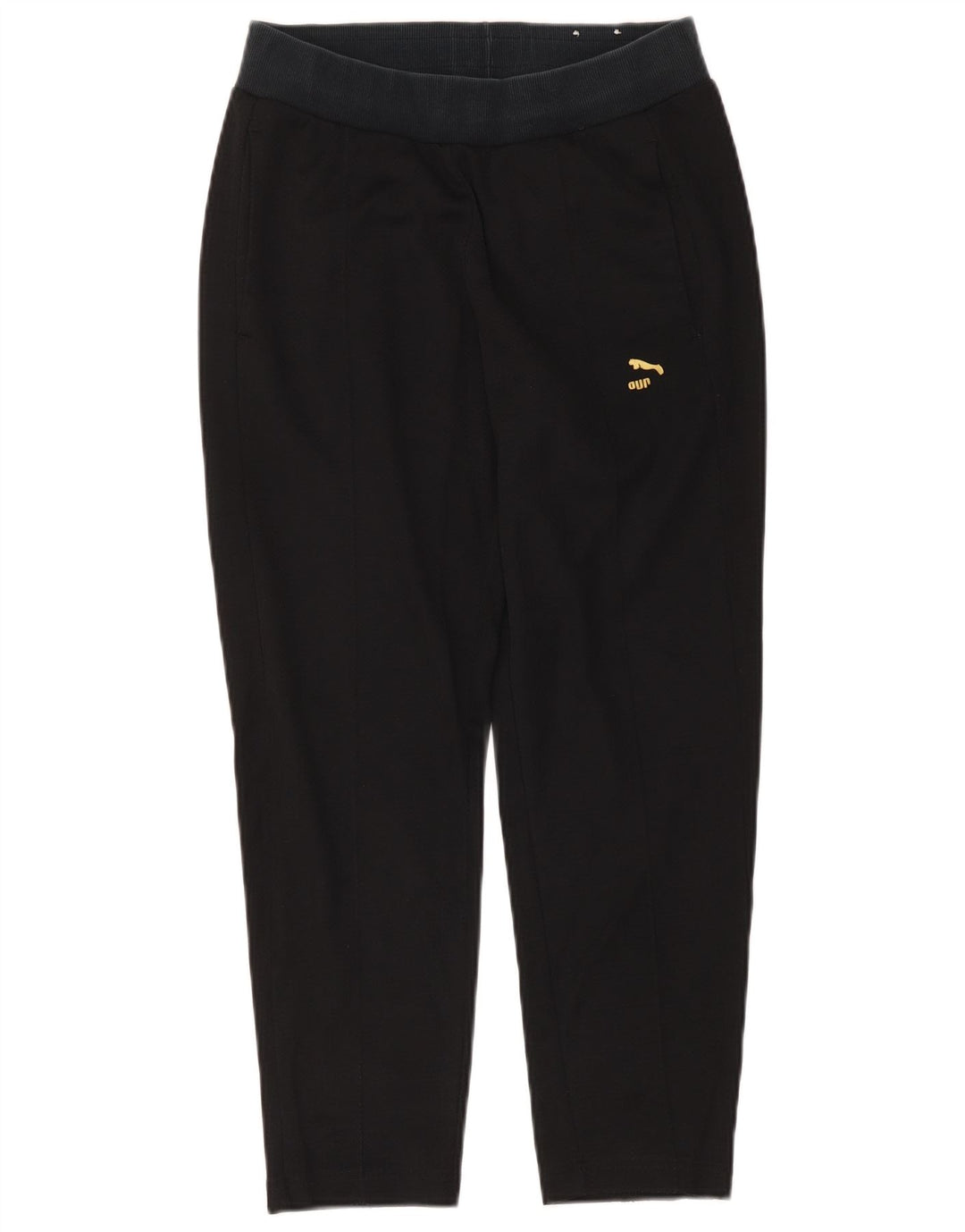 Puma træningsdragtsbukser til kvinder UK 10 Small Black Polyester