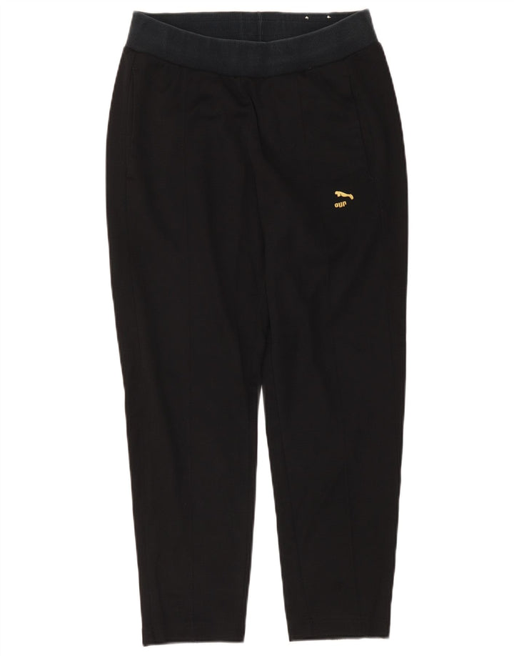 Puma træningsdragtsbukser til kvinder UK 10 Small Black Polyester