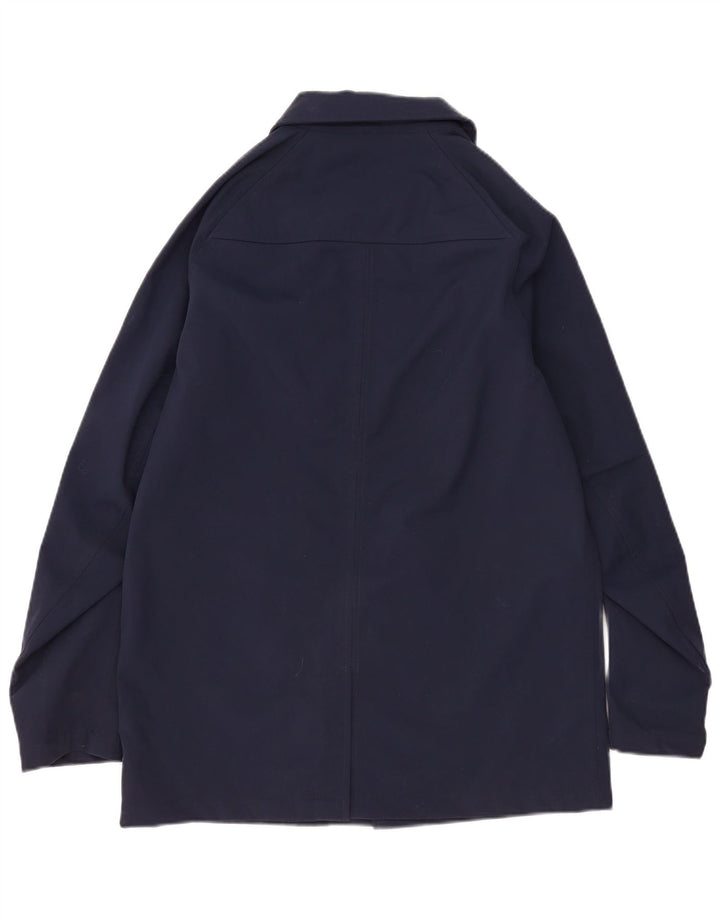 Timberland Herre Overfrakke UK 38 Medium Navy Blue Nylon