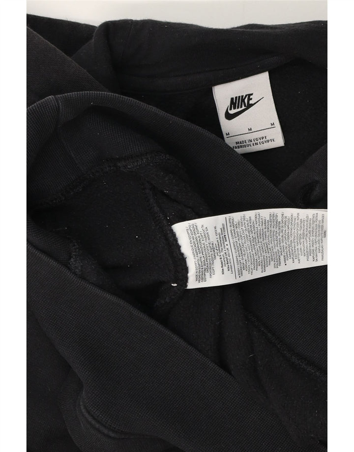 Nike grafisk hættetrøje til mænd mellem sort bomuld