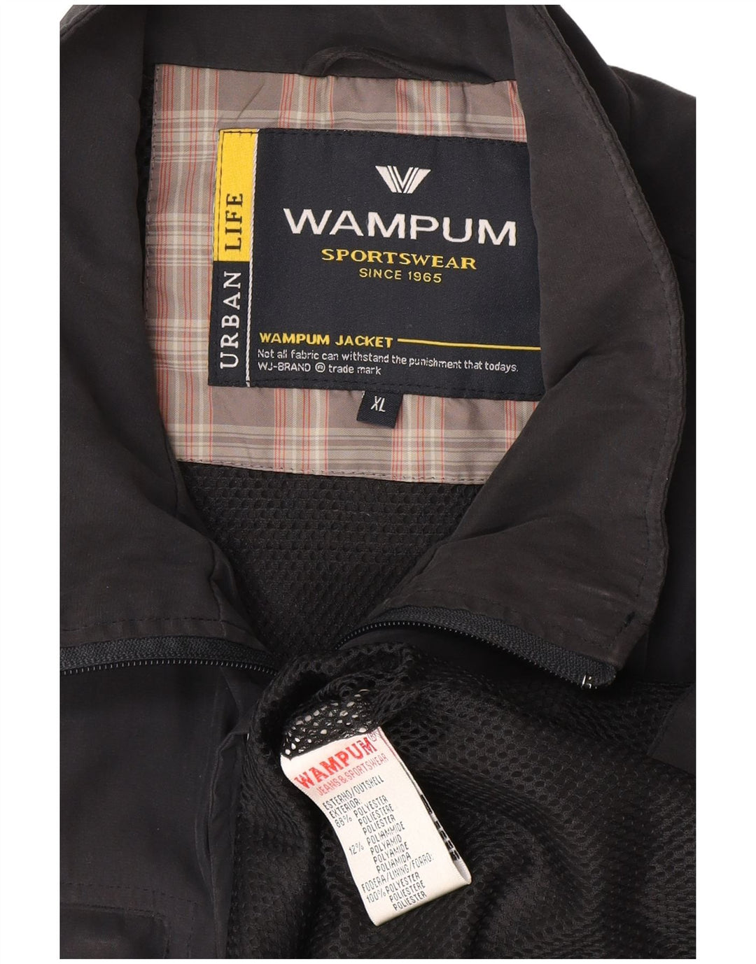 Wampum Herre Utility Gilet UK 42 XL Sort Polyester