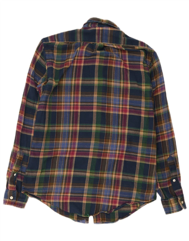 Polo Ralph Lauren Herre Custom Fit Flanellskjorte Lille flerfarvet ternet