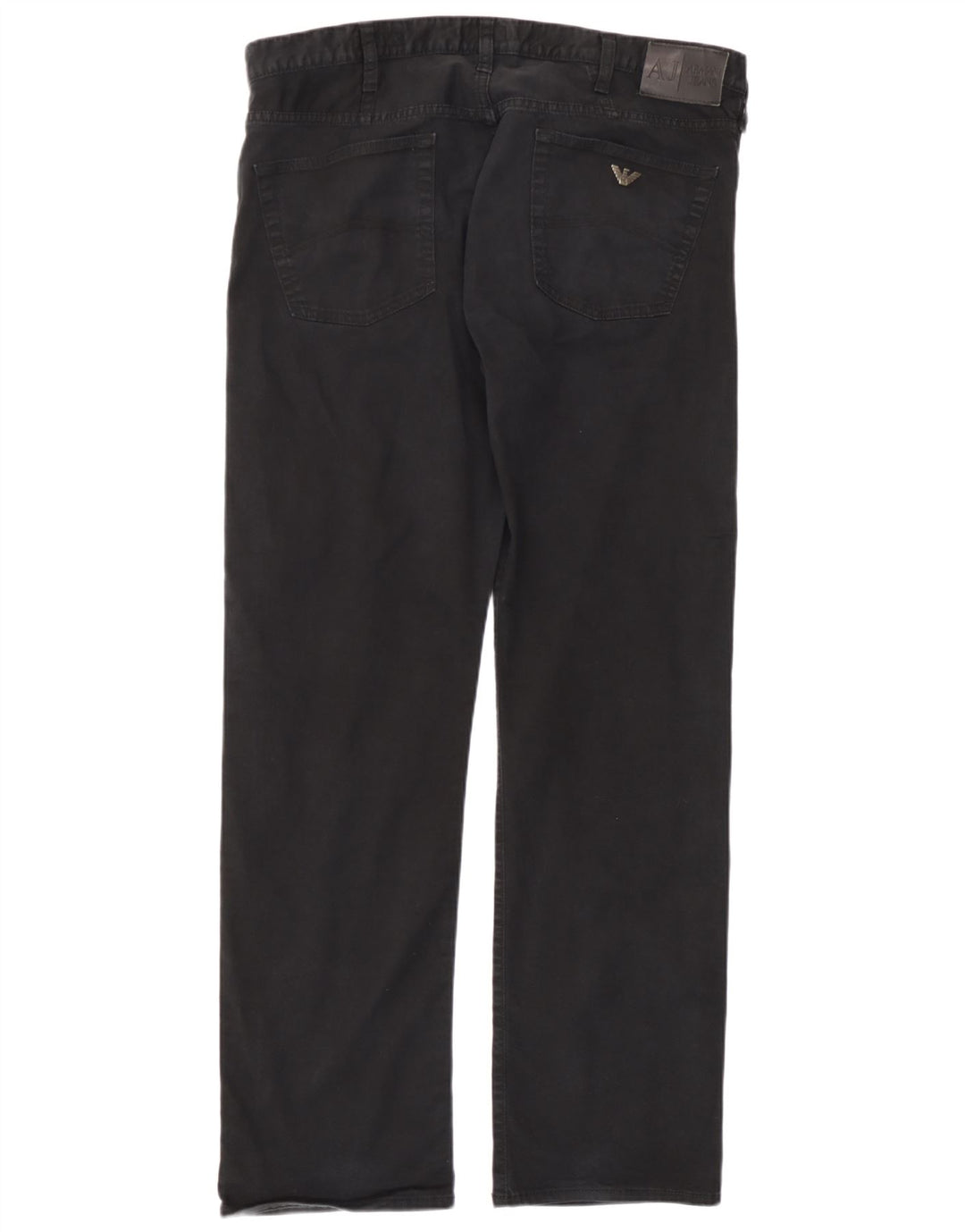 Armani Herre Regular Straight Jeans W38 L32 Sort Bomuld