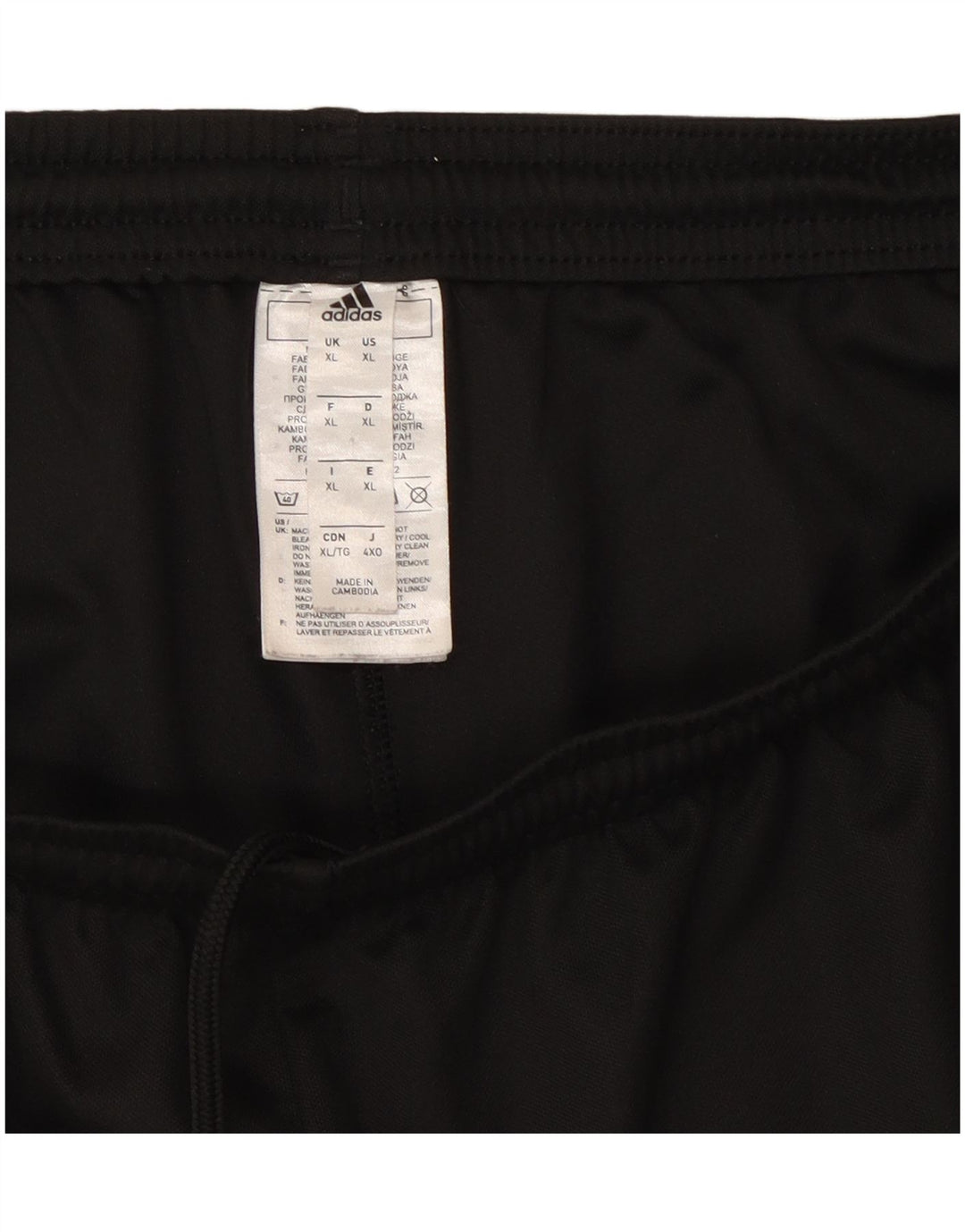 Adidas Aeroready Sportsshorts til mænd XL Sort Polyester