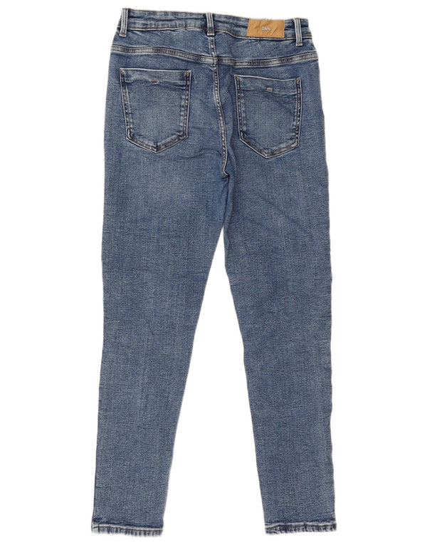 Zara Dame Skinny Jeans EU 42 Large W32 L29 Blå