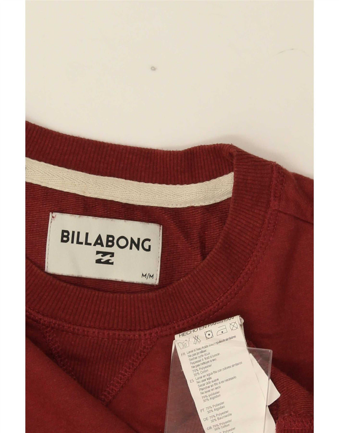 Billabong Herre sweatshirt Jumper Medium Brun Polyester
