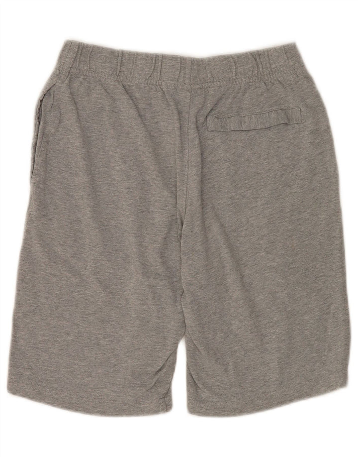 NIKE sportsshorts til kvinder UK 10 Små grå flækkede