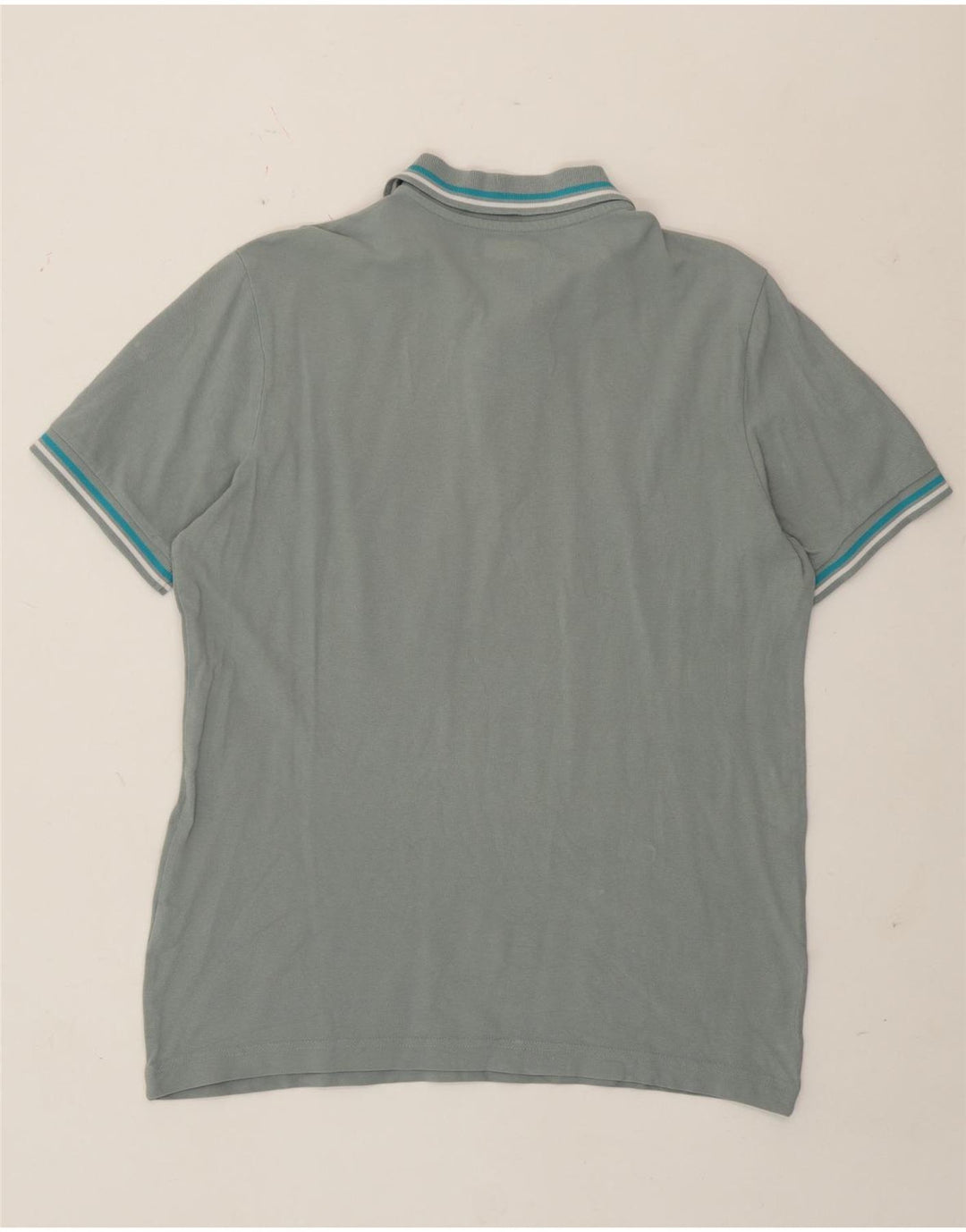 Kappa herre poloshirt, stor grå bomuld