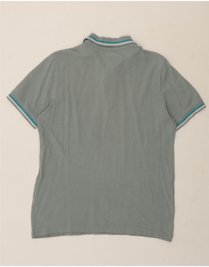 Kappa herre poloshirt, stor grå bomuld