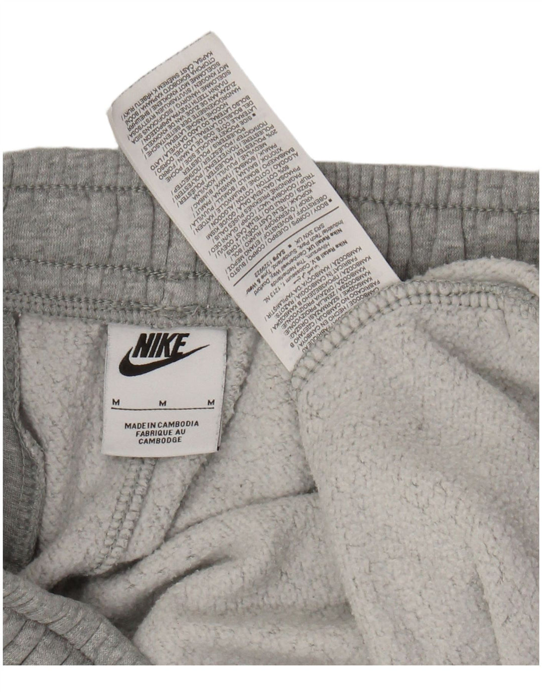 NIKE Træningsdragt til mænd Joggers Medium Grå Bomuld