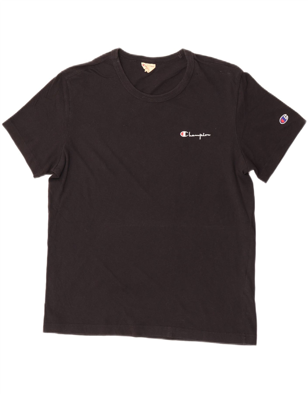 Champion Herre T-Shirt Top Medium Sort