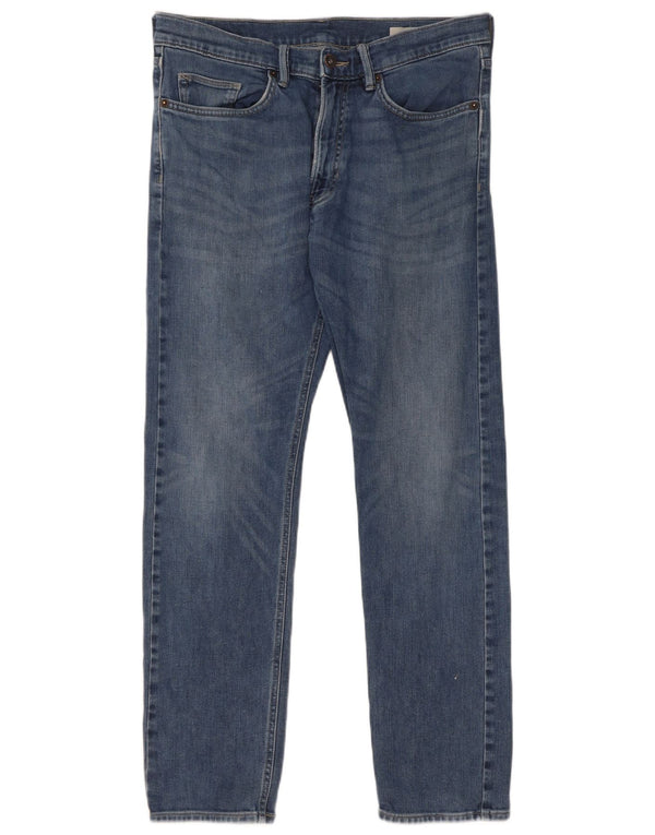 Marks & Spencer Slim Jeans til mænd W34 L31 Blå