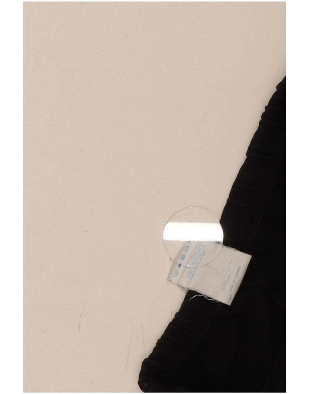 Champion Womens Crop træningsdragt Bukser UK 14 Medium Black Bomuld
