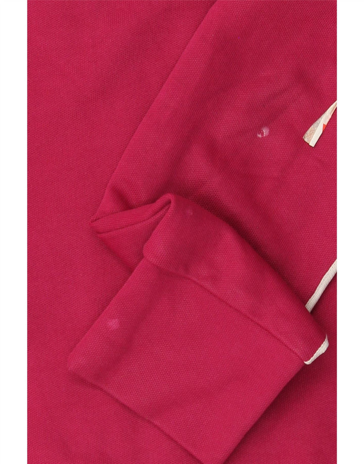 Adidas træningsdragt topjakke til kvinder IT 40 Small Pink Colourblock Bomuld