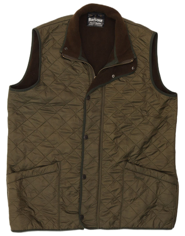 BARBOUR Herre Quiltet Gilet UK 42 XL Grøn