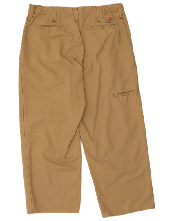 Dickies Herre Straight Cargo Bukser W34 L26 Beige Polyester