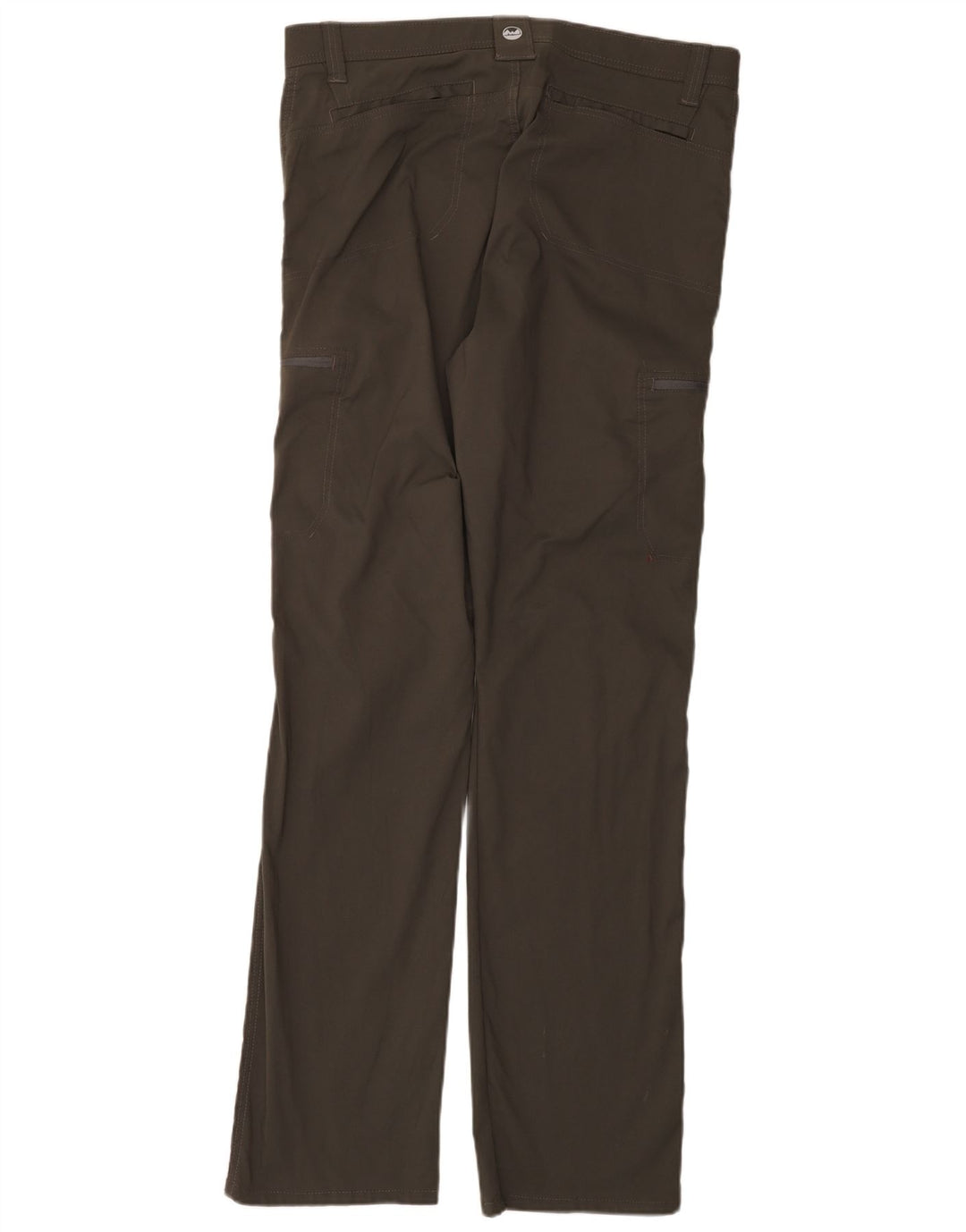 WRANGLER Straight Cargo bukser til mænd W36 L34 Grå nylon