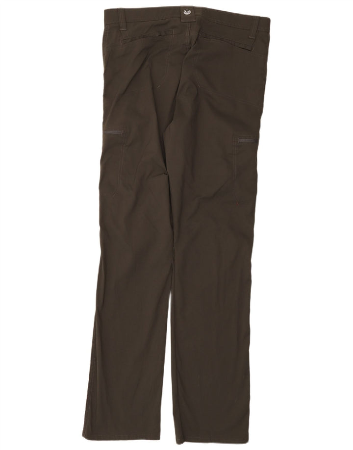 WRANGLER Straight Cargo bukser til mænd W36 L34 Grå nylon