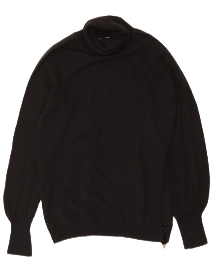 Zu Elements Dame Rullehals Sweater UK 12 Medium Sort