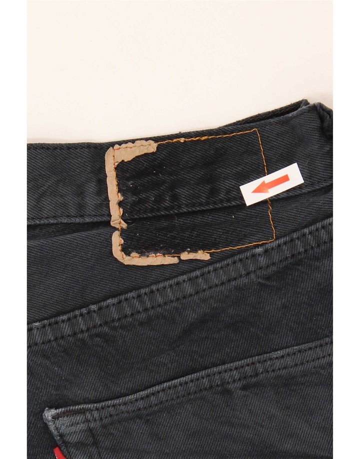 Levi's denimshorts til kvinder W33 Mellem marineblå bomuld