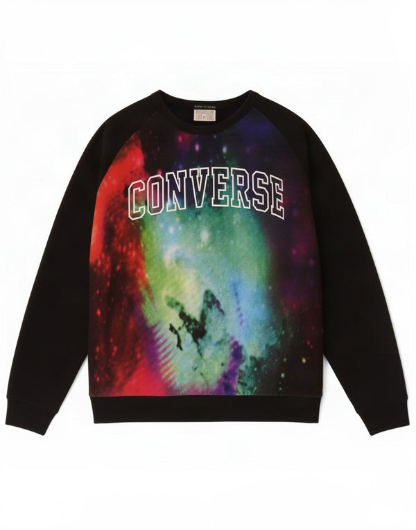 Converse Graphic Sweatshirt Jumper 2XL Sort Bomuld