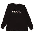 French Connection Herre Grafisk Sweatshirt Jumper Medium Sort Bomuld