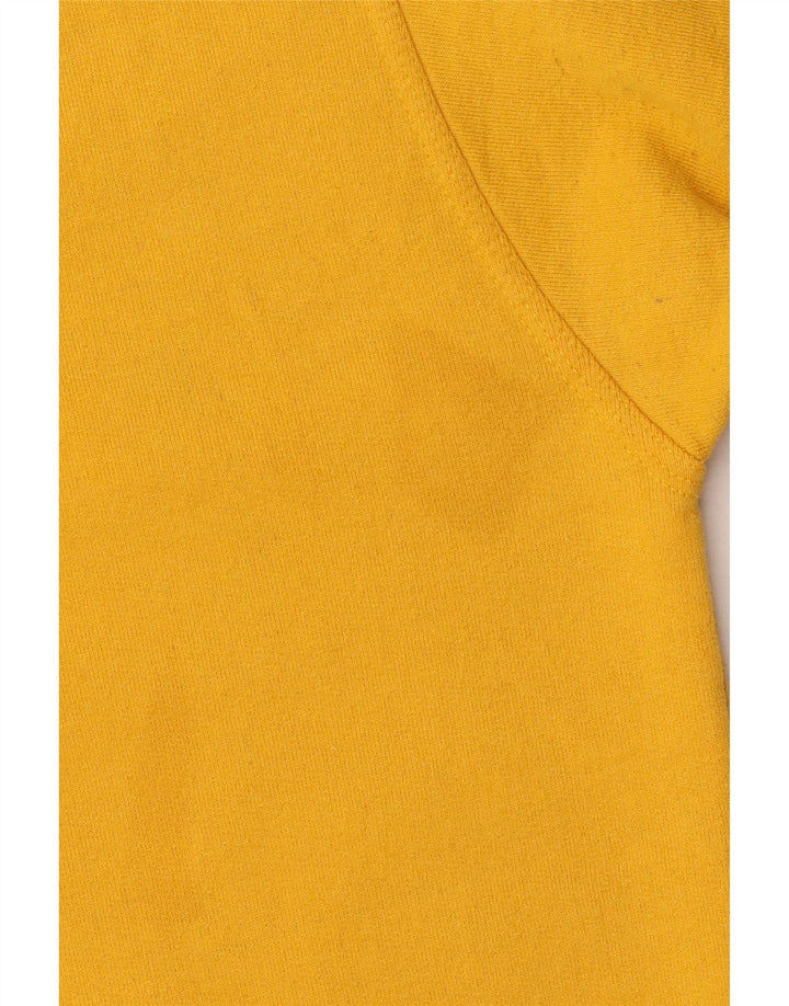 CHAMPION Mens Sweatshirt Jumper Small Yellow Cotton Vintage Champion and Second-Hand Champion from Messina Hembry 