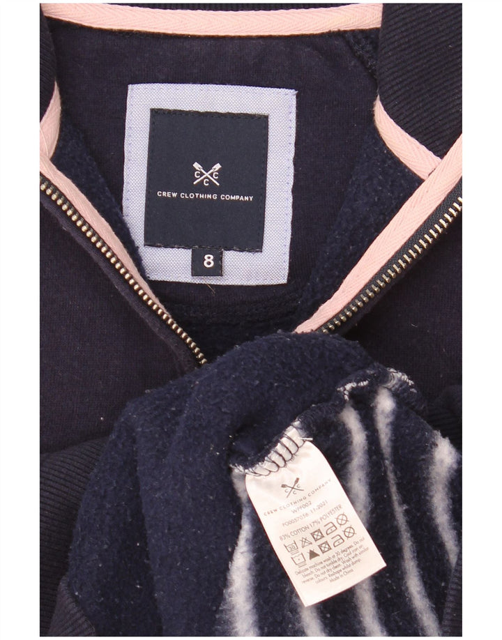Crew Clothing Dame Oversized Sweatshirt Jumper UK 8 Small Navy Blue