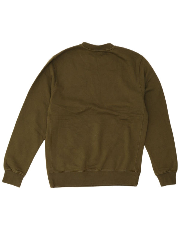 Nike Sweatshirt til mænd, lille Khaki Bomuld