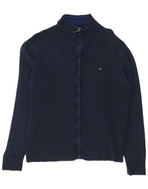Tommy Hilfiger Herre Cardigan Sweater XL Marineblå Bomuld